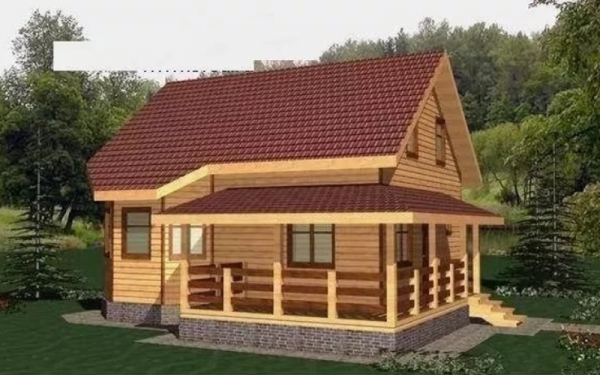 Дом из бруса 33