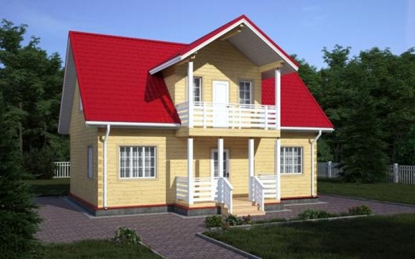 Дом из бруса 29