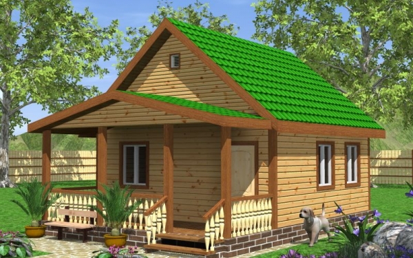 Дом из бруса 10
